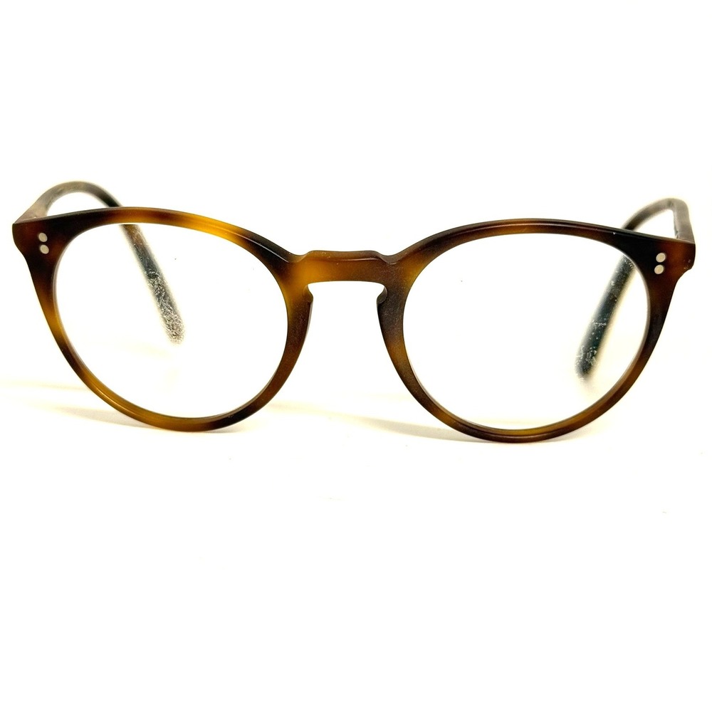 Oliver Peoples O'Malley OV5183 1552 Tortoise Round Glasses Frames Italy 47mm